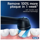 Oral-B iO3 Black & Blue Electric Toothbrush Duo Pack + Travel Case) 2 per pack