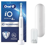 Oral-B iO4 White Electric Toothbrush + Travel Case