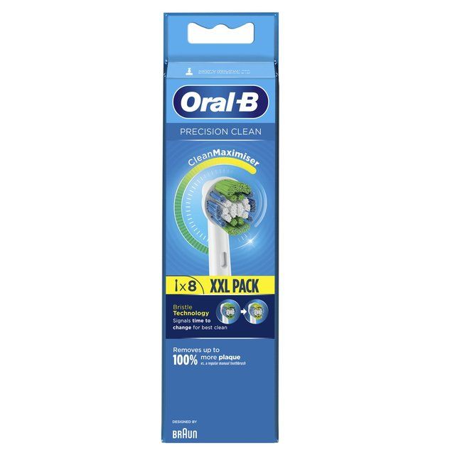 Oral-B Precision Clean Toothbrush Heads    8 per pack
