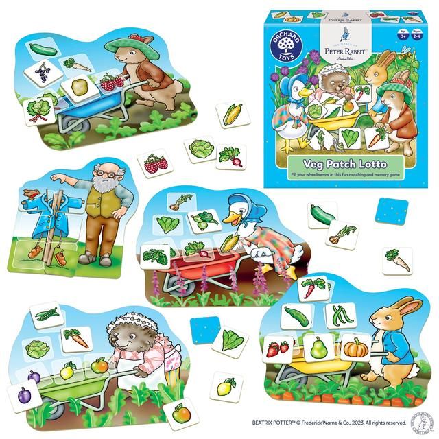 Orchard Toys Peter Rabbit Veg Patch Lotto Game