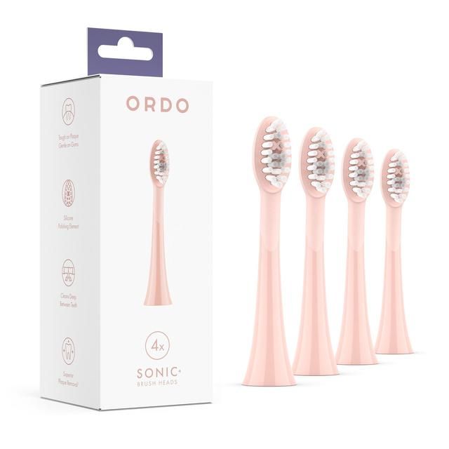 Ordo Sonic Brush Heads - Rose Gold 4 per pack