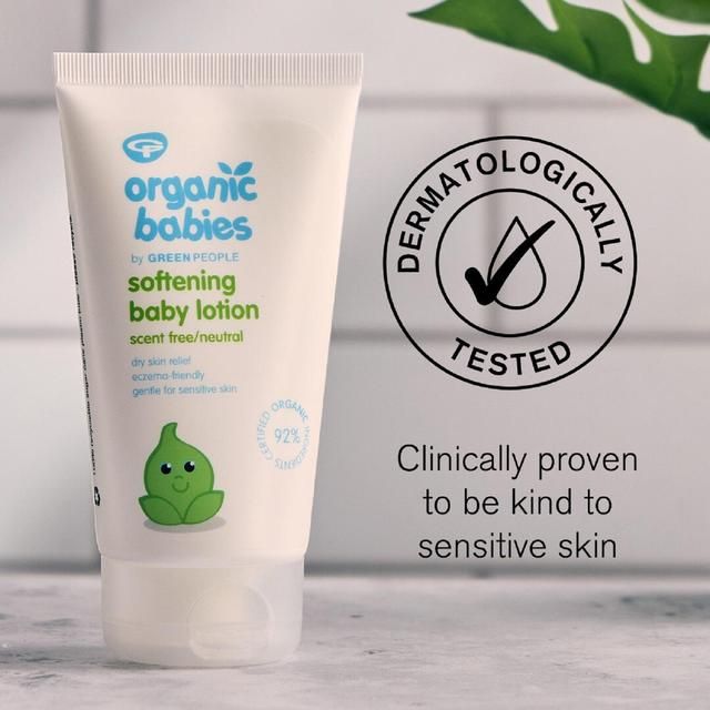 Organic Babies Scent Free Softening Baby Lotion 150ml