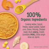 Organix Chicken & Vegetable Pie Baby Food 7 months 130g