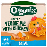 Organix Chicken & Vegetable Pie Baby Food 7 months 130g