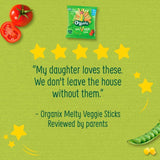 Organix Melty Veggie Organic Stix 7 mths+ Multipack 4 x 15g