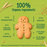 Organix Mini Organic Gingerbread Men 12 mths+ 135g