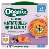 Organix Rainbow Ratatouille With Lentils Baby Food 7 months 130g