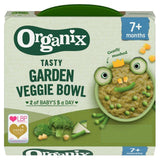 Organix Tasty Garden Veggie Bowl Baby Food 7 months 130g