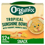 Organix Tropical Sunshine Bowl With Yoghurt Mango & Oats Toddler Food   120g