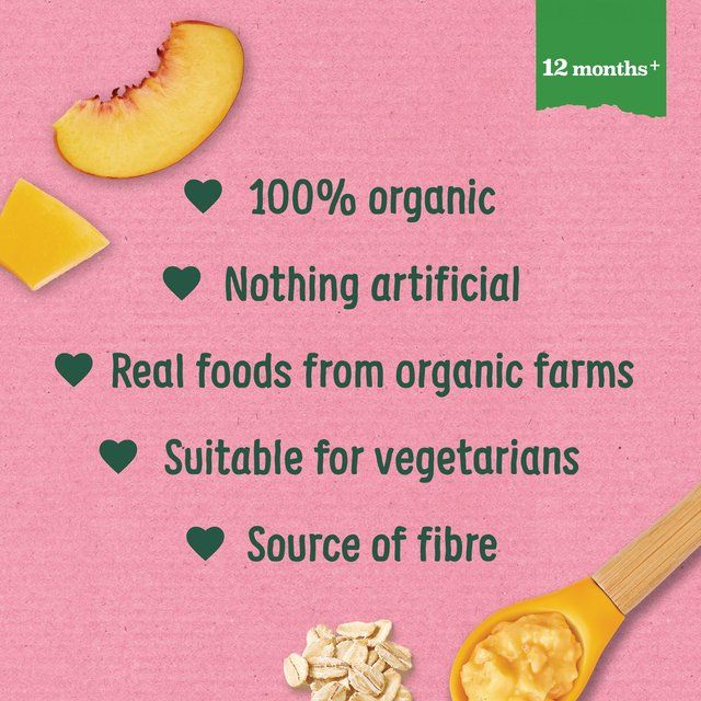 Organix Tropical Sunshine Bowl With Yoghurt Mango & Oats Toddler Food   120g