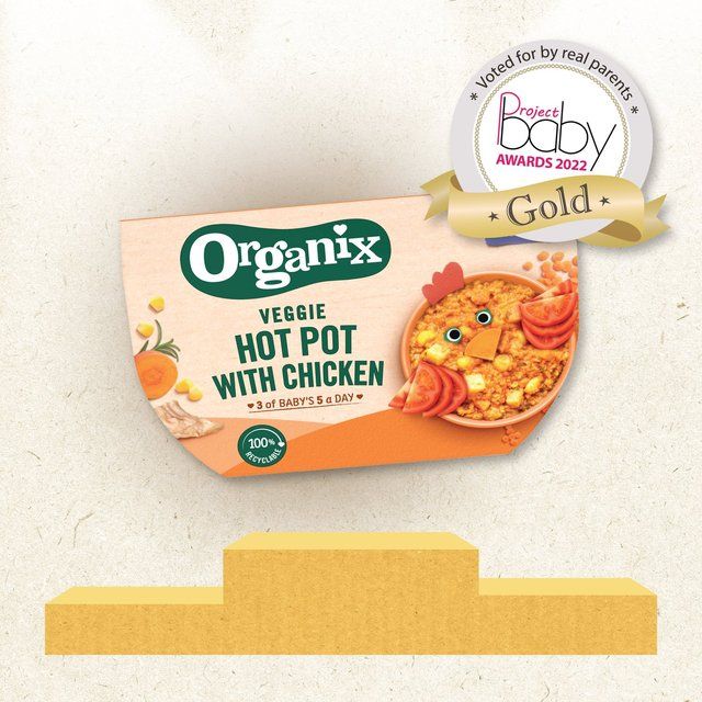 Organix Veggie Hot Pot With Chicken Baby Food 9 months 190g