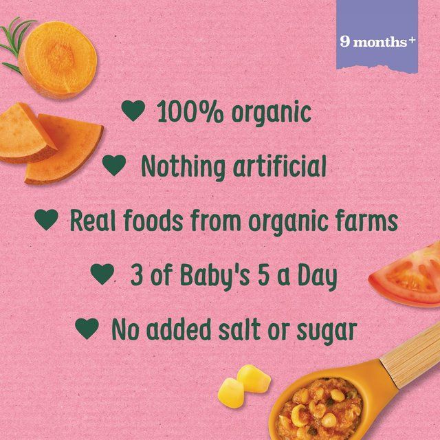 Organix Veggie Hot Pot With Chicken Baby Food 9 months 190g