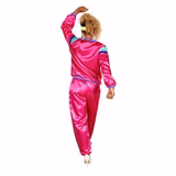 Orion Costumes Womens 80s Pink Shellsuit X-Small