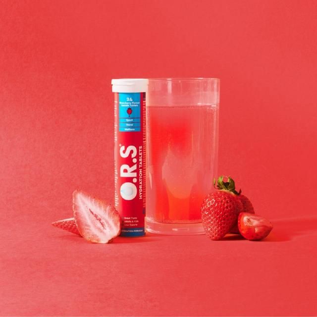 ORS Strawberry Hydration Tablets   24 per pack