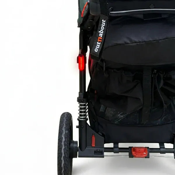 Out N About LED buggy lights front and rear (British brand)