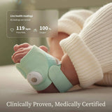 Owlet Dream Duo baby monitoring system in mint - British product