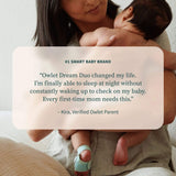 Owlet Dream Duo baby monitoring system in mint - British product