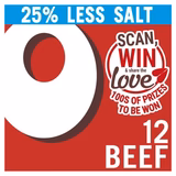 Oxo 12 Reduced Salt Beef Stock Cubes   71g