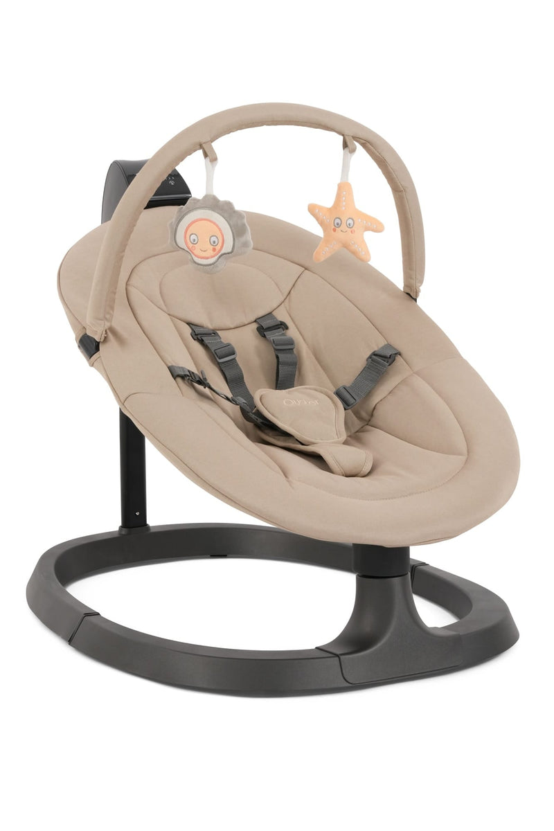 Oyster Ocean Rocker buttermilk baby rocker - British product