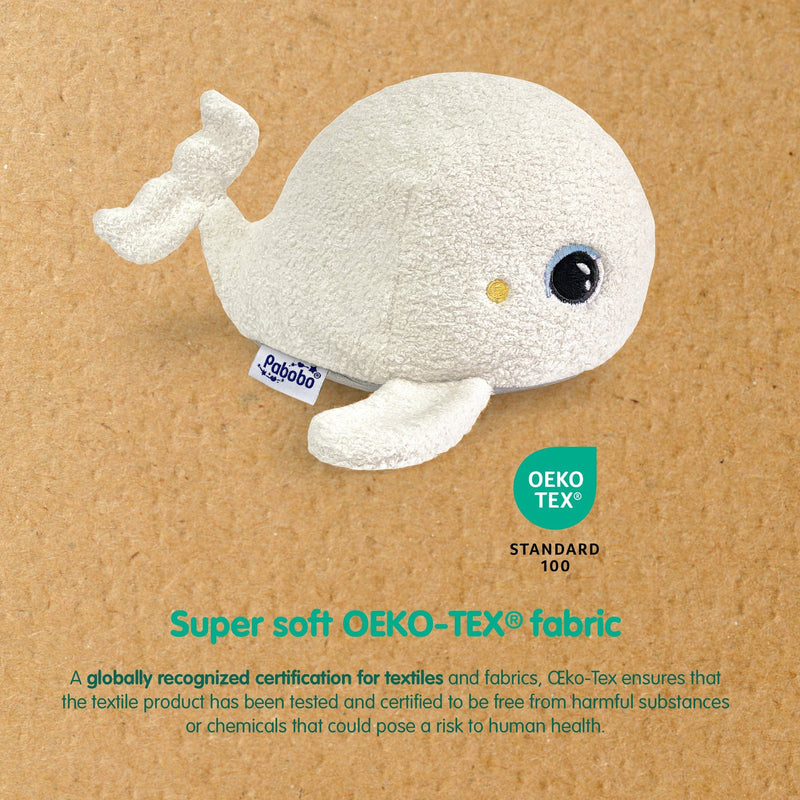 Pabobo Sound Soother Beluga Whale plush night light, UK version