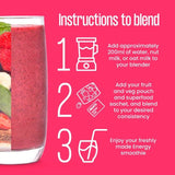 PACK'D Energy Smoothie Kits Smoothie Kits 4 x 120g