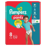 Pampers Baby Dry Nappy Pants Size 8 Essential Pack 22 per pack