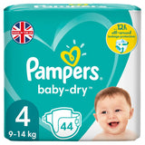 Pampers Baby-Dry Size 4 Nappies Essential Pack