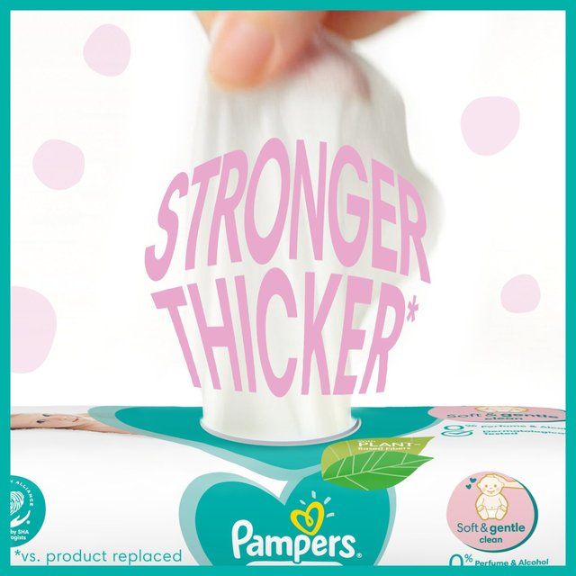 Pampers Baby Wipes Sensitive 12 x 52 per pack