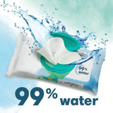 Pampers Harmonie Aqua Plastic Free Baby Wipes X4 4 x 48 per pack