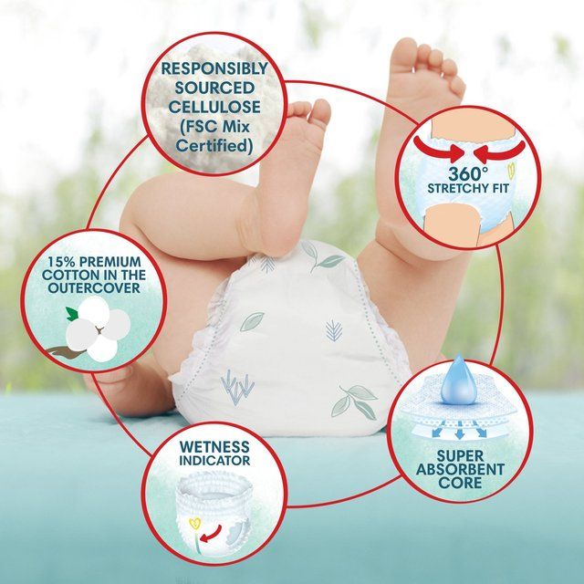 Pampers Harmonie Nappies Pants Size 4 Essential Pack 22 per pack