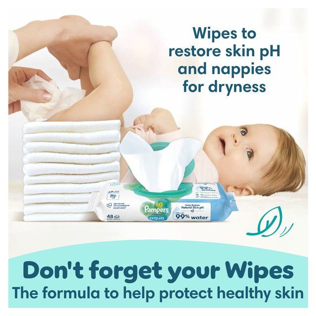 Pampers New Baby Nappies Size 2 (4-8kg) Essential Pack 44 per pack