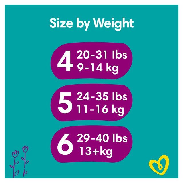 Pampers Premium Protection Nappies Size 6 (13kg+) Jumbo+ Pack   48 per pack