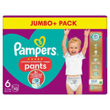 Pampers Premium Protection Nappy Pants Size 6 (15kg+) Jumbo+ Pack   42 per pack