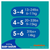 Pampers Splashers Swim Nappies Size 5-6 (14+kg) 10 per pack