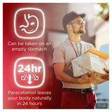Panadol Extra Painkillers Soluble Paracetamol & Caffeine 500mg   24 per pack