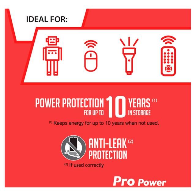 Panasonic Pro Power AA Batteries Alkaline 12 per pack