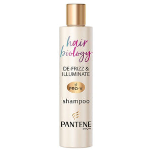 Pantene Hair Biology Defrizz & Illuminate Shampoo 250ml