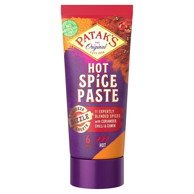 Patak's Hot Curry Spice Paste 135g