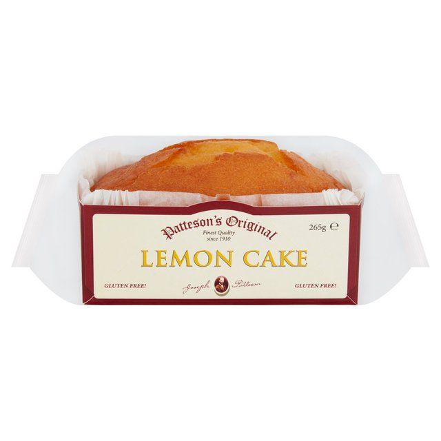 Patteson's Gluten Free Lemon Loaf Cake 265g