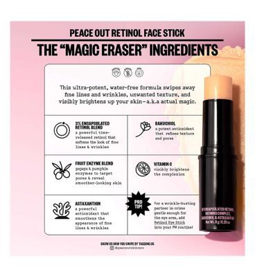 Peace Out Retinol Face Stick 8g