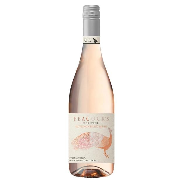 Peacock's Heritage Sauvignon Blanc Blush Rose 75cl