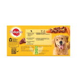 Pedigree Adult Wet Dog Food Tins Country Casseroles in Gravy 6 x 400g