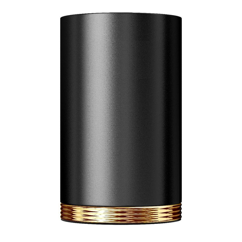 El Casco pencil pot black lacquer 23ct gold, imported from the UK