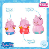 Peppa Pig Daddy Pig Peppa & George Bath Squirters
