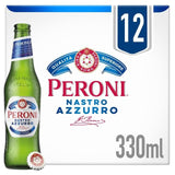 Peroni Nastro Azzurro Beer Lager Bottles 12 x 330ml