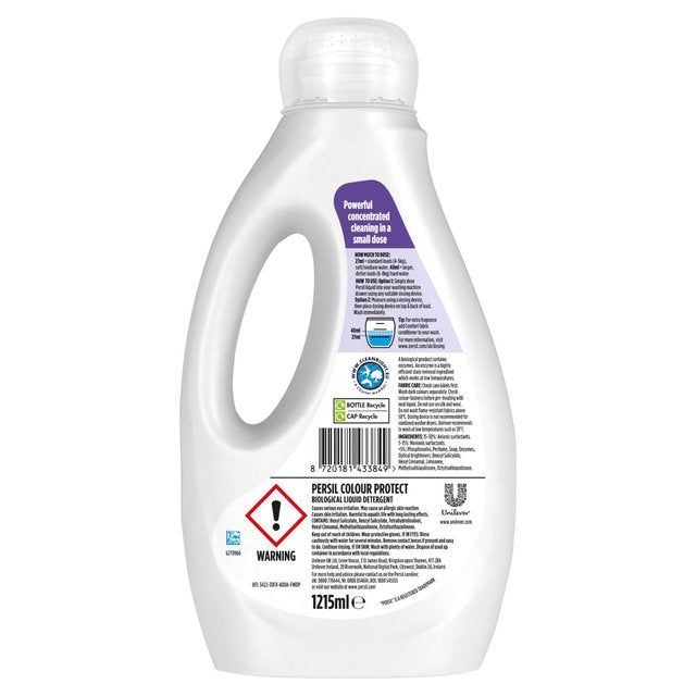 Persil Colour Liquid Laundry Washing Detergent 45 Washes 1200ml