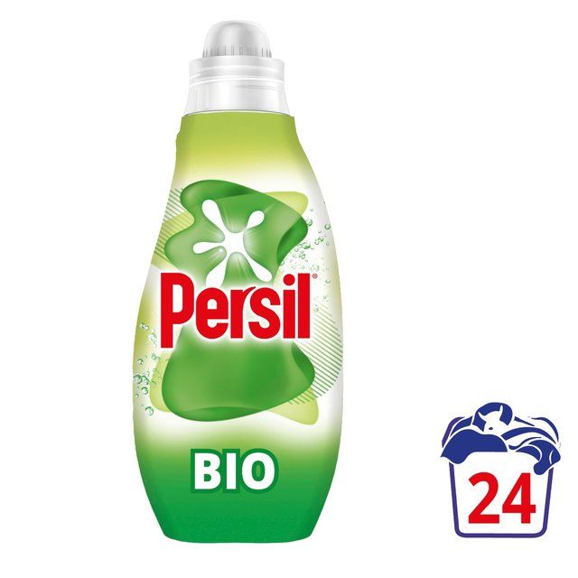 Persil Laundry Washing Liquid Detergent Bio 24 Wash 648ml