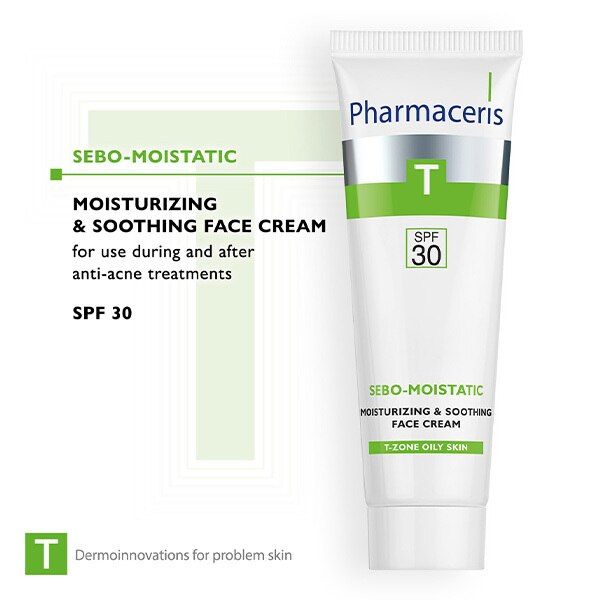 Pharmaceris T Sebo Moistatic Soothing Face Cream