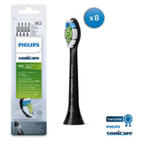 Philips Sonicare Optimal White BrushSync-Enabled Replacement Heads Black (8 pack) HX6068/13