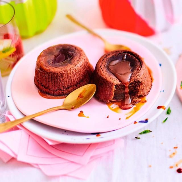 Picard 2 Chocolate Melt in the Middle Puddings 200g 2 x 100g